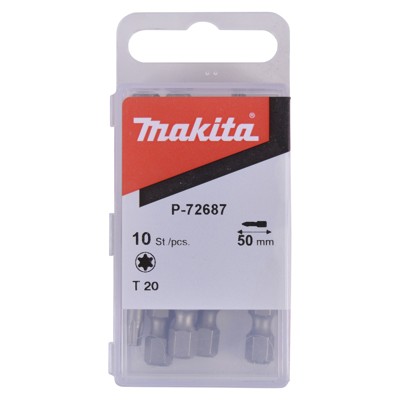 Bit T20 x 50mm 10 Stück von Makita