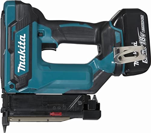 DPT353RTJ 18v Pintacker 5,0 Ah accu (2 st), snellader, Mbox von Makita