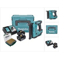 Dbn 500 rtj Akku Stauchkopfnagler 18 v 15-50 mm + 2x Akku 5,0 Ah + Ladegerät + Makpac + J-Box 8000 Nägel - Makita von Makita