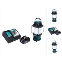 Dmr 055 RT1 Akku Radio 18 v fm mit Laterne 360° Taschenlampe + 1x Akku 5,0 Ah + Ladegerät - Makita Dmr 055 RT1 Akku Radio 18 v fm mit Laterne 360° Taschenlampe + 1x Akku 5,0 Ah + Ladegerät - Makita von Makita