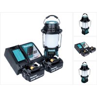 Dmr 056 rf Akku Radio 18 v fm dab+ mit Laterne 360° Taschenlampe IP65 + 2x Akku 3,0 Ah + Ladegerät - Makita von Makita