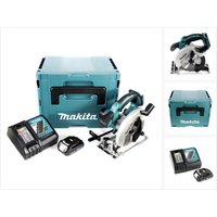 Makita - dss 611 RY1J Akku Handkreissäge 18V 165 mm im Makpac + 1x 1,5Ah Akku + Ladegerät von Makita