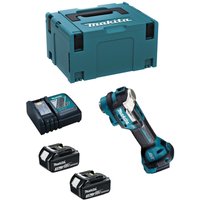 Dtm 52 rfj Akku Multifunktionswerkzeug 18 v Starlock Max Brushless + 2x Akku 3,0 Ah + Ladegerät + Makpac - Makita Dtm 52 rfj Akku Multifunktionswerkzeug 18 v Starlock Max Brushless + 2x Akku 3,0 Ah + Ladegerät + Makpac - Makita von Makita