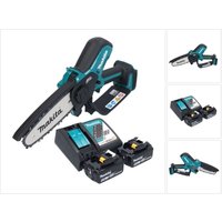 Makita - duc 150 RG2 Akku Kettensäge 18 v 15 cm Brushless + 2x Akku 6,0 Ah + Ladegerät von Makita