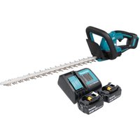 Duh 506 SF2 Akku Heckenschere 18 v 50 cm Brushless + 2x Akku 3,0 Ah + Ladegerät - Makita Duh 506 SF2 Akku Heckenschere 18 v 50 cm Brushless + 2x Akku 3,0 Ah + Ladegerät - Makita von Makita