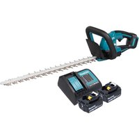 Duh 506 SM2 Akku Heckenschere 18 v 50 cm Brushless + 2x Akku 4,0 Ah + Ladegerät - Makita von Makita