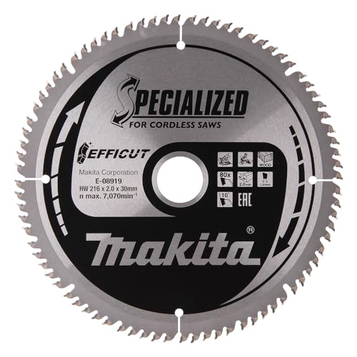 EFFICUT Sägeblatt 216x30x80Z von Makita