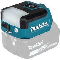 Makita LED-Akku-Taschenlampe DML817, 18V ohne Akku und Ladegerät Makita LED-Akku-Taschenlampe DML817, 18V ohne Akku und Ladegerät von Makita
