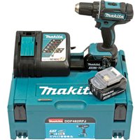 MAKITA Akku-Bohrschrauber »DDF482RFJ«, 18 V, inkl. 2 Akkus - blau MAKITA Akku-Bohrschrauber »DDF482RFJ«, 18 V, inkl. 2 Akkus - blau von Makita