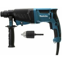 Makita - Meißelbohrer SDS-Plus 800 w 26 mm HR2630X7 + Bohrfutter im Koffer von Makita