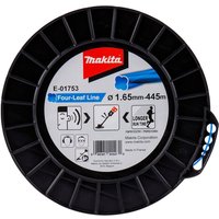 Mähfaden Four Leaf 1,65mmx445m blau für Sensen Rasentrimmer E-01753 - Makita Mähfaden Four Leaf 1,65mmx445m blau für Sensen Rasentrimmer E-01753 - Makita von Makita
