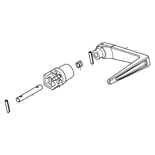 Makita 135792-3 Haken komplett für Modell AN635H von Makita