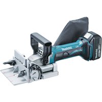 Makita - Akku-Flachdübelfräse DPJ180RTJ 18V 2x 5,0 Ah und Ladegerät im makpac von Makita