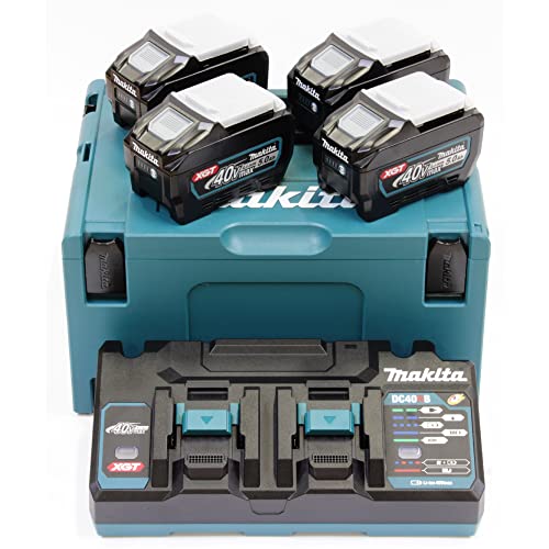 Makita 191U42-2 Power Source Kit Li 40V max. 5Ah, Black von Makita