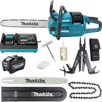Makita - 40V Akku Kettensäge UC012GT103 & 1x 5,0Ah Akku/40VLadegerät & Leatherman von Makita