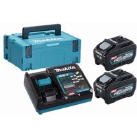 40V Li-ion max Set mit 2 5,0-Ah-Akkus – Ladegerät – Mbox – 191V35-5 - Makita 40V Li-ion max Set mit 2 5,0-Ah-Akkus – Ladegerät – Mbox – 191V35-5 - Makita von Makita