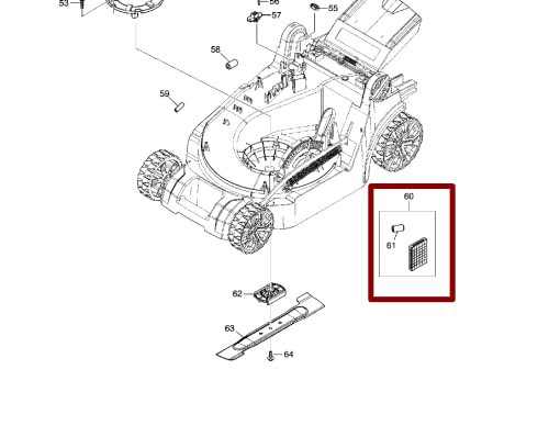 Makita 632P17-7 Regler für Modell DLM382 Rasenmäher/Strimmer von Makita