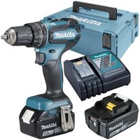 makita Akku-Schlagbohrschrauber-Set DHP485RTJ von Makita