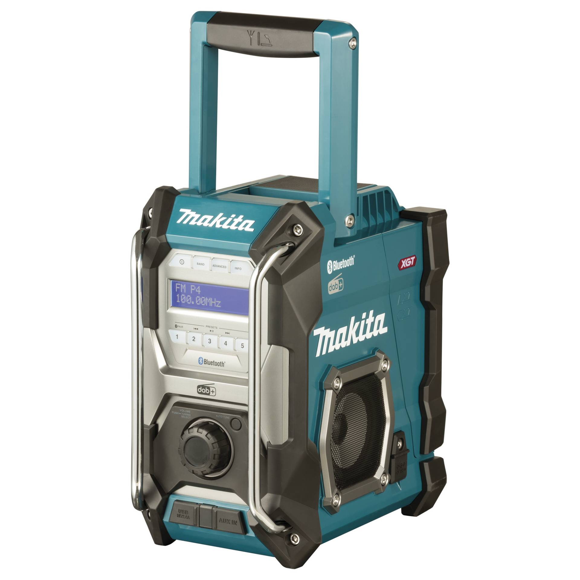Makita Akku-Baustellenradio 'MR004GZ' 12-40 V, ohne Akku und Ladegerät Makita Akku-Baustellenradio 'MR004GZ' 12-40 V, ohne Akku und Ladegerät von Makita