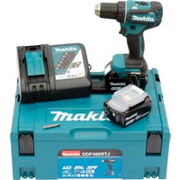 Makita Akku-Bohrschrauber "DDF485RTJ" inkl. 2 Akkus 18V/5Ah, Ladegerät und Koffer von Makita