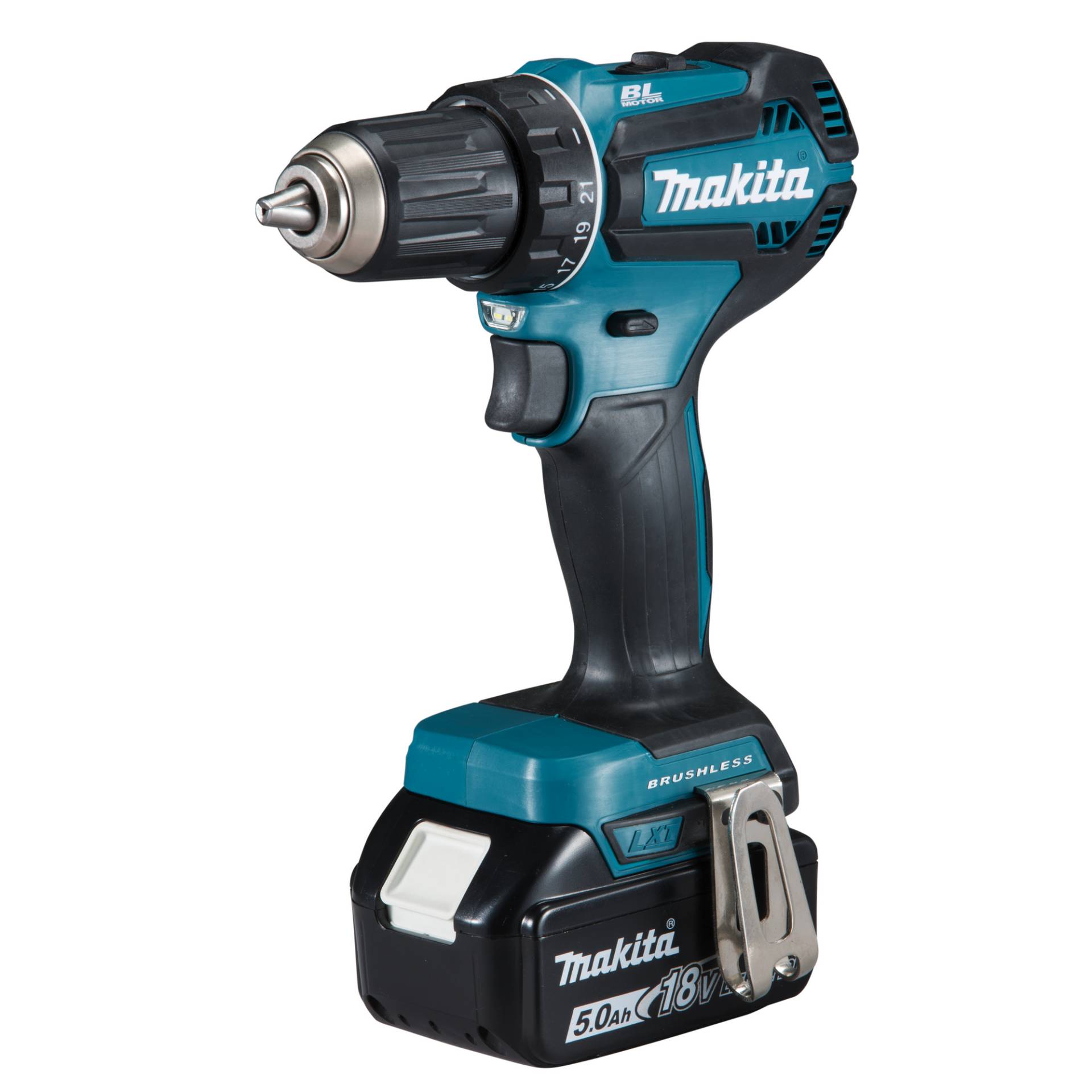 Makita Akku-Bohrschrauber 'DDF485RTJ' mit 2 Akkus, mit LED, 18 V Makita Akku-Bohrschrauber 'DDF485RTJ' mit 2 Akkus, mit LED, 18 V von Makita
