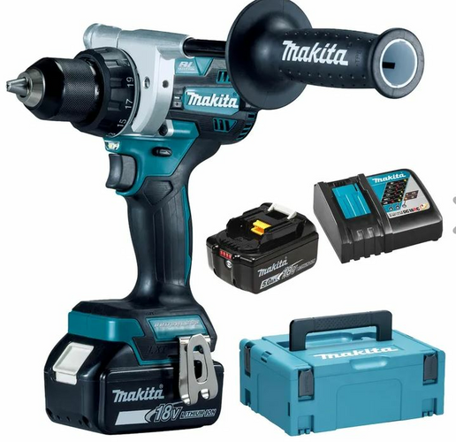 Makita Akku Bohrschrauber Ddf486 Rtj 18 V Inkl. 2 Akkus Ladegerät Defektware D-Ware Makita Akku Bohrschrauber Ddf486 Rtj 18 V Inkl. 2 Akkus Ladegerät Defektware D-Ware von Makita