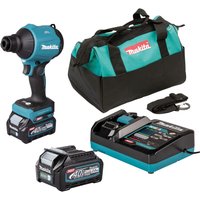 Makita Akku-Gebläse ""AS001GA102"", (2 St., XPT - Extreme Protection Technology, 40V max.), Inkl. Akku BL4020 und Schnellladegerät DC40RA von Makita