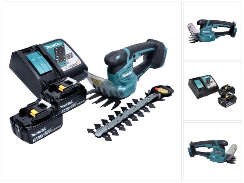 Makita Akku-Grasschere DUM 111 RT2X Akku Grasschere Strauchschere 18 V + 2x Akku 5,0 Ah + La Makita Akku-Grasschere DUM 111 RT2X Akku Grasschere Strauchschere 18 V + 2x Akku 5,0 Ah + La von Makita