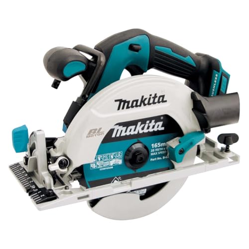 Makita DHS680Z Akku-Handkreissäge 57mm 18 V (ohne Akku, ohne Ladegerät), Blau, Silber von Makita