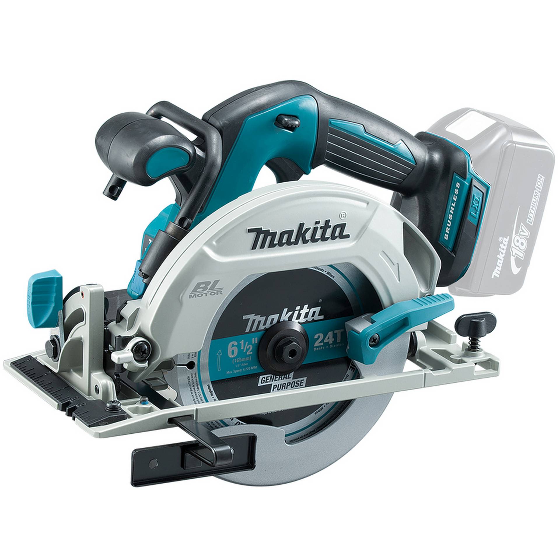 Makita Akku-Handkreissäge 'DHS680Z' mit Doppel-LED 18 V, ohne Akku Makita Akku-Handkreissäge 'DHS680Z' mit Doppel-LED 18 V, ohne Akku von Makita