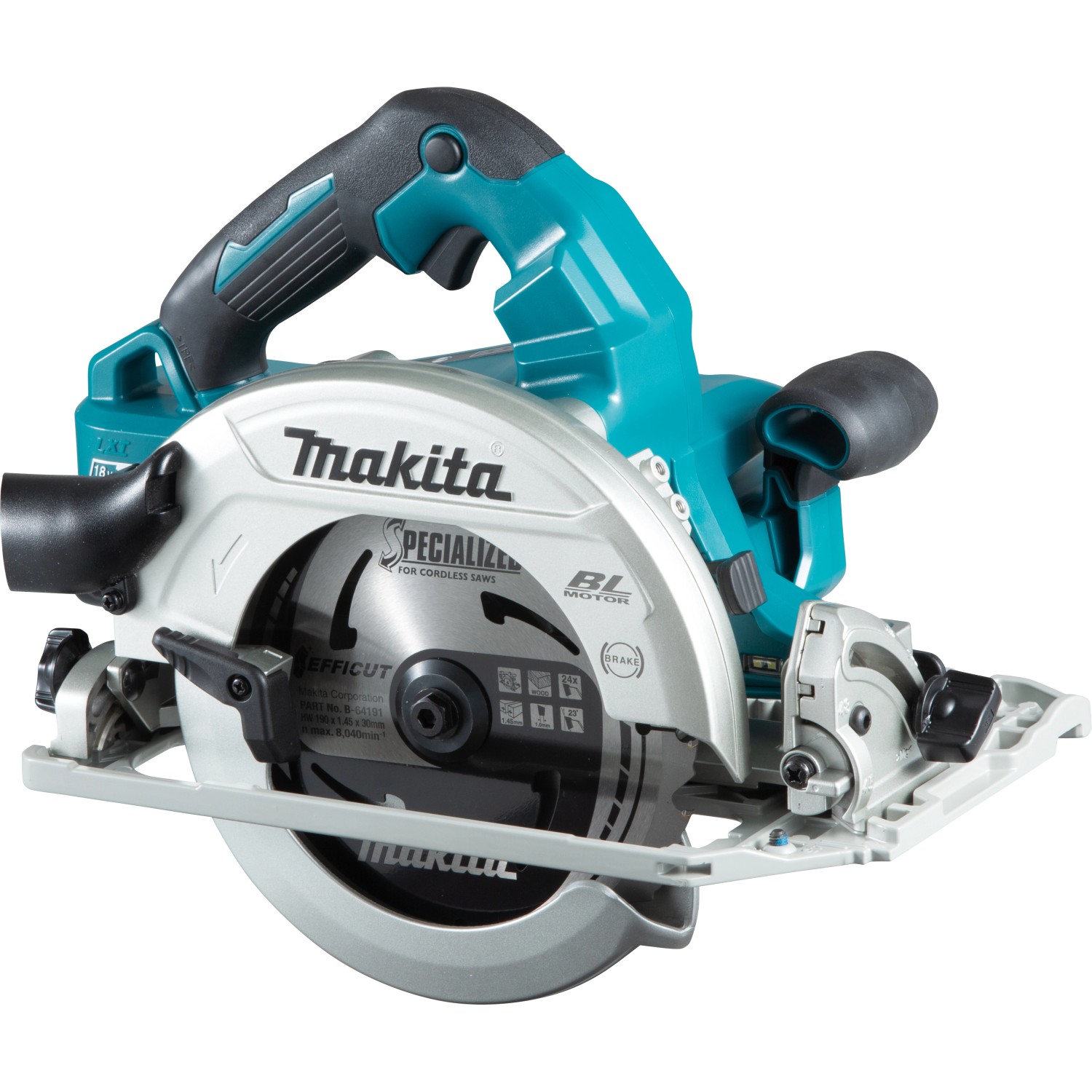 Makita Akku-Handkreissäge DHS783ZJU 62 mm für 2x 18 V Solo Makita Akku-Handkreissäge DHS783ZJU 62 mm für 2x 18 V Solo von Makita
