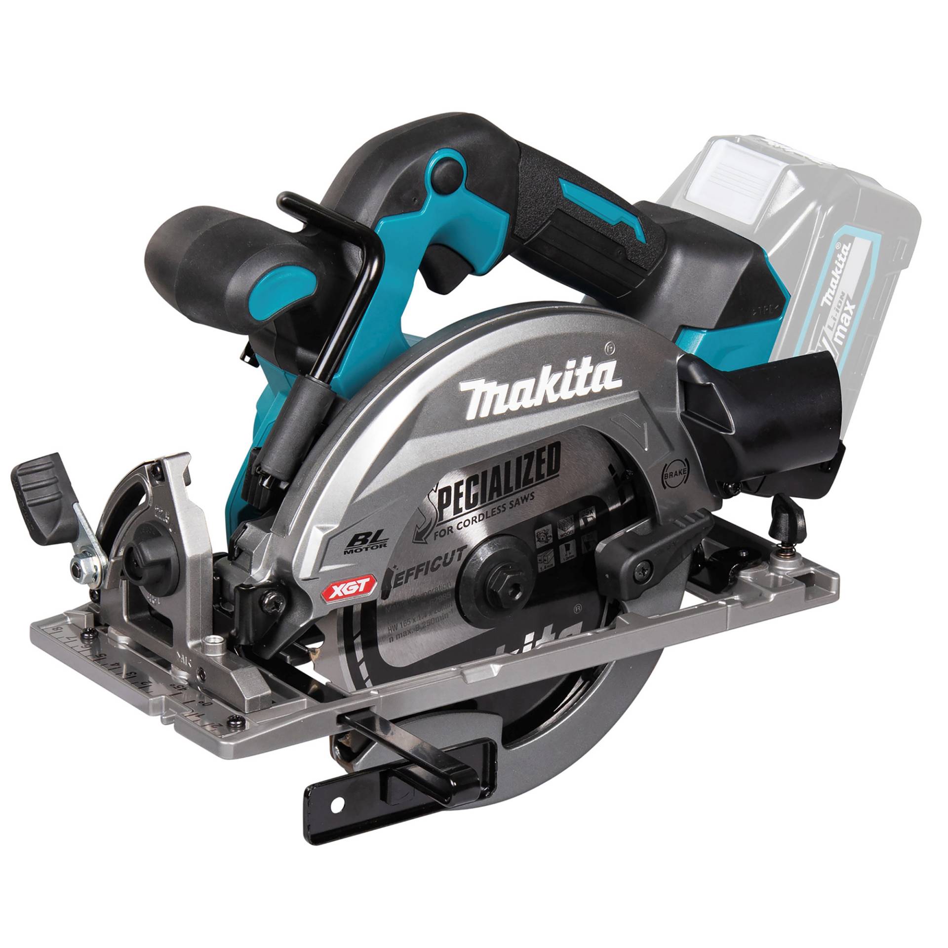 Makita Akku-Handkreissäge 'HS012GZ' 40 V ohne Akku, Ø 165 mm Makita Akku-Handkreissäge 'HS012GZ' 40 V ohne Akku, Ø 165 mm von Makita