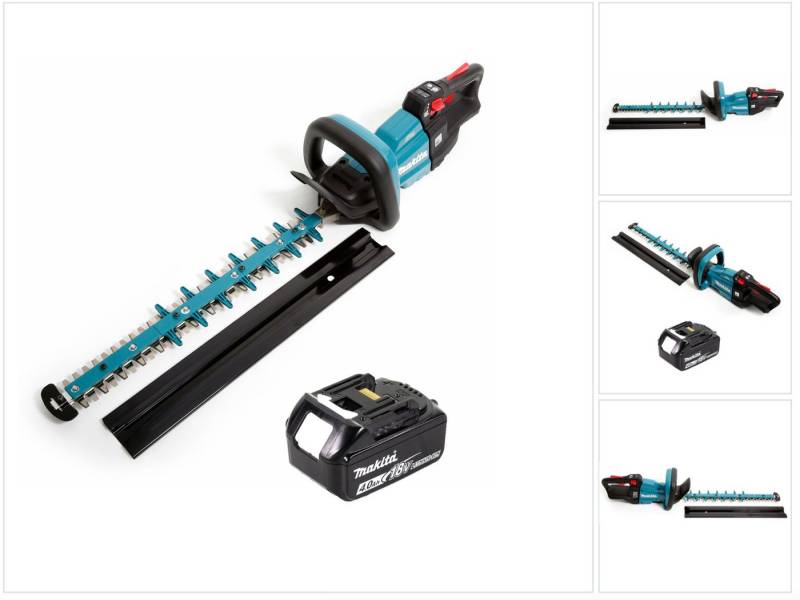 Makita Akku-Heckenschere DUH 502 M1 Akku Heckenschere 18V 50cm + 1x Akku 4,0 Ah - ohne Ladeger von Makita