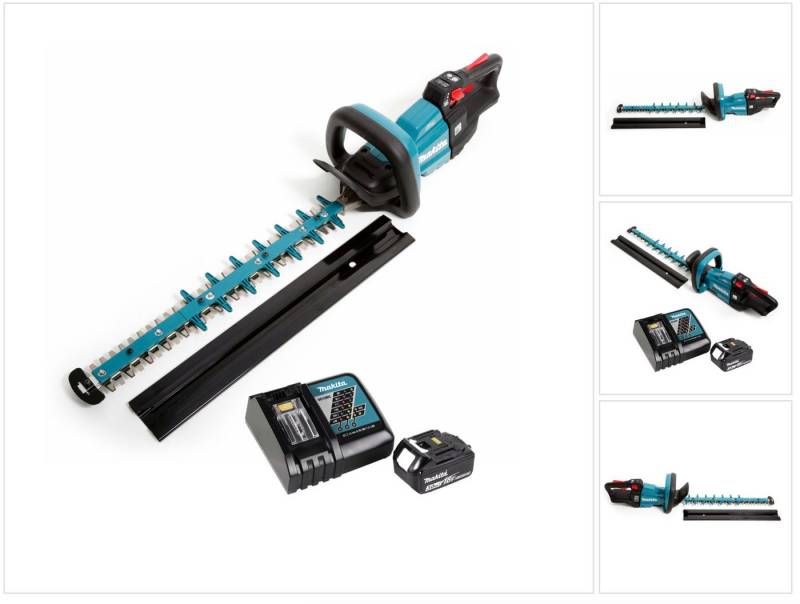 Makita Akku-Heckenschere DUH 502 RF1 Akku Heckenschere 18V 50cm + 1x Akku 3,0Ah + Ladegerät Makita Akku-Heckenschere DUH 502 RF1 Akku Heckenschere 18V 50cm + 1x Akku 3,0Ah + Ladegerät von Makita