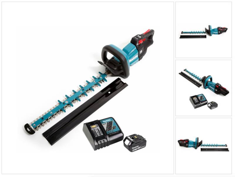 Makita Akku-Heckenschere DUH 502 RG1 Akku Heckenschere 18V 50cm + 1x Akku 6,0 Ah + Ladegerät Makita Akku-Heckenschere DUH 502 RG1 Akku Heckenschere 18V 50cm + 1x Akku 6,0 Ah + Ladegerät von Makita