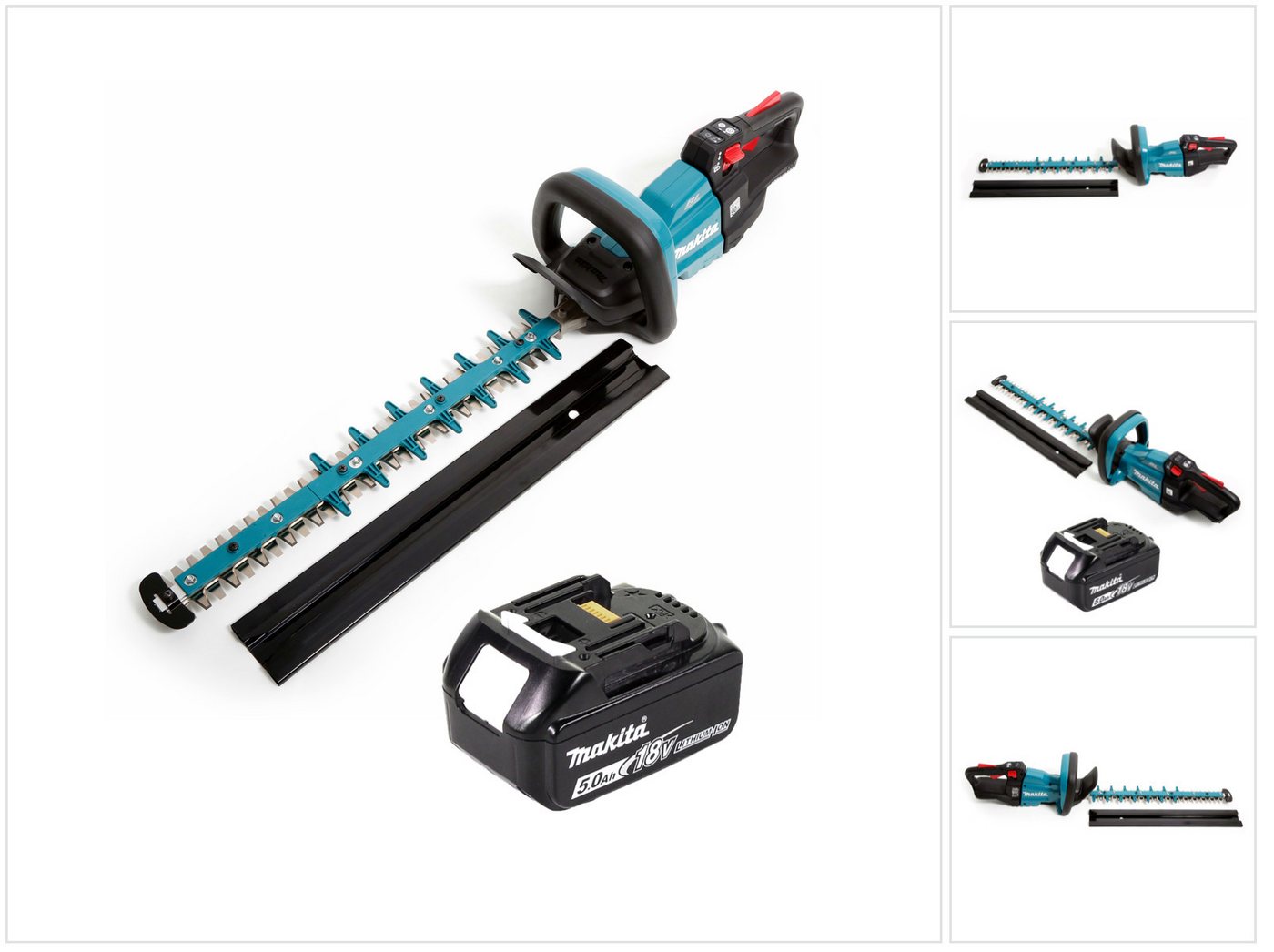 Makita Akku-Heckenschere DUH 502 T1 Akku Heckenschere 18V 50cm + 1x Akku 5,0 Ah - ohne Ladeger Makita Akku-Heckenschere DUH 502 T1 Akku Heckenschere 18V 50cm + 1x Akku 5,0 Ah - ohne Ladeger von Makita