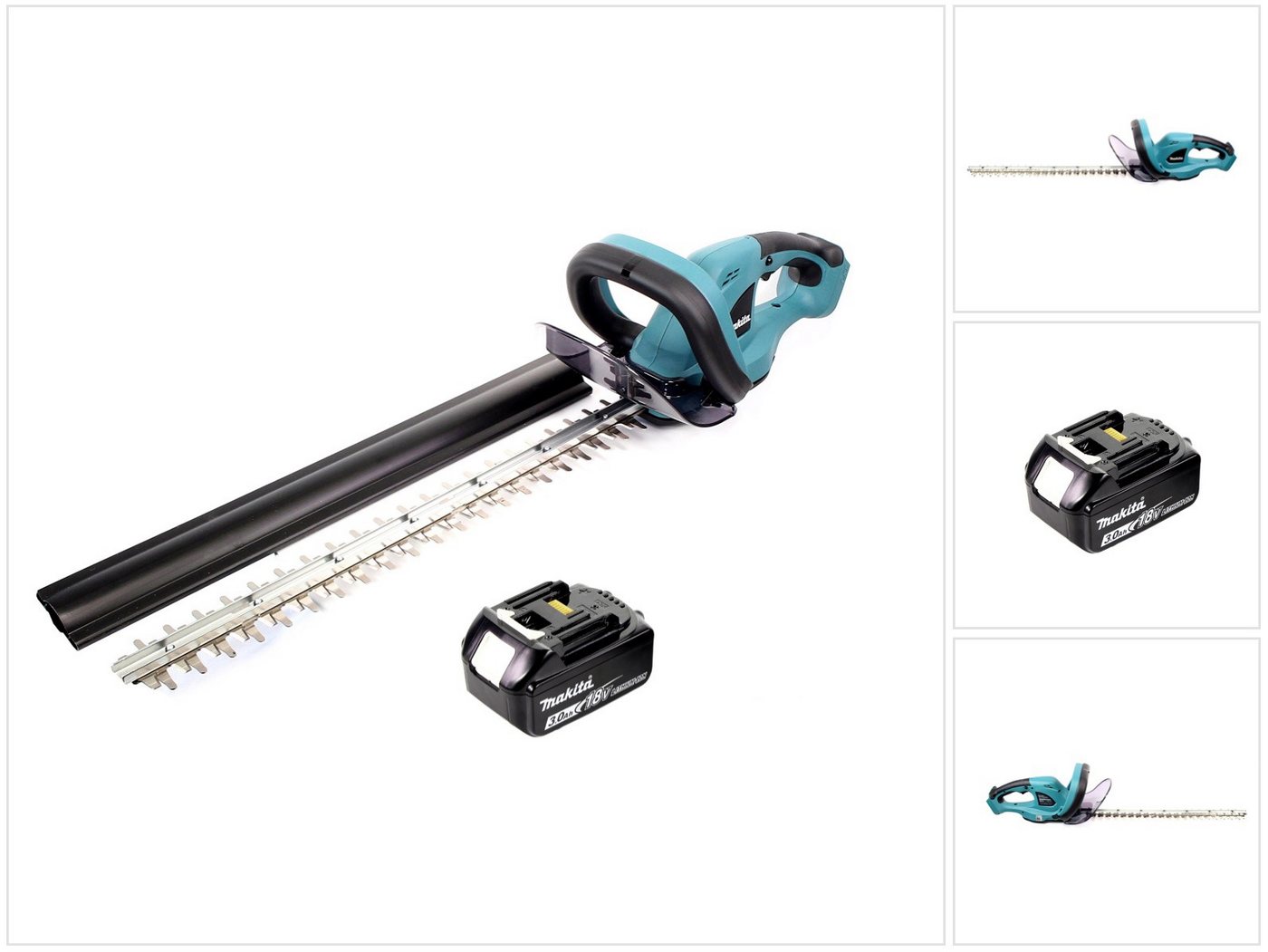 Makita Akku-Heckenschere DUH 523 Akku Heckenschere 18V 52cm mit 1x 3,0Ah Akku Makita Akku-Heckenschere DUH 523 Akku Heckenschere 18V 52cm mit 1x 3,0Ah Akku von Makita