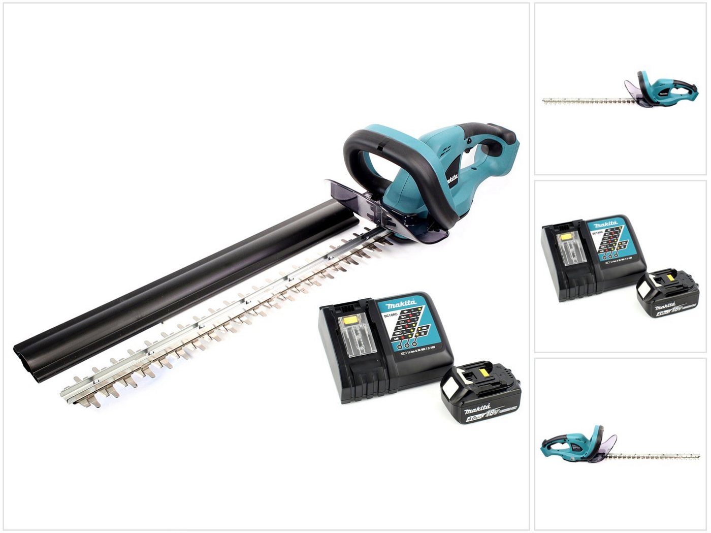 Makita Akku-Heckenschere DUH 523 Akku Heckenschere 18V 52cm mit 1x 4,0Ah Akku und Ladegerät Makita Akku-Heckenschere DUH 523 Akku Heckenschere 18V 52cm mit 1x 4,0Ah Akku und Ladegerät von Makita