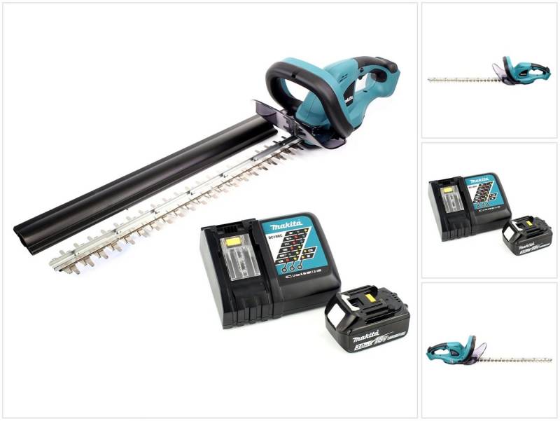 Makita Akku-Heckenschere DUH 523 RF Akku Heckenschere 18V 52cm mit 1x 3,0Ah Akku und Ladegerät von Makita