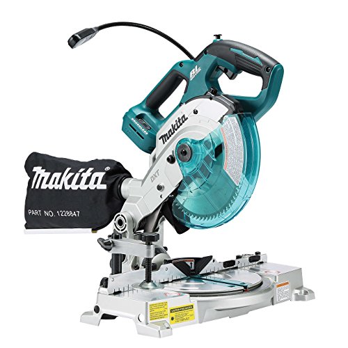 Makita DLS600Z Akku-Kapp- und Gehrungssäge 18 V (ohne Akku, ohne Ladegerät), Schwarz, Blau, 6.3kg von Makita