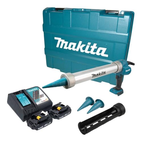 Makita DCG180RYEX Akku-Kartuschenpistole 18 V Beutelhalter 600 ml mit 1x Akku 1,5 Ah von Makita