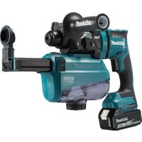 Makita Akku-Kombihammer für SDS-PLUS 18 V / 5,0 Ah, 2 Akkus + Ladegerät im MAKPAC DHR182RTWJ von Makita