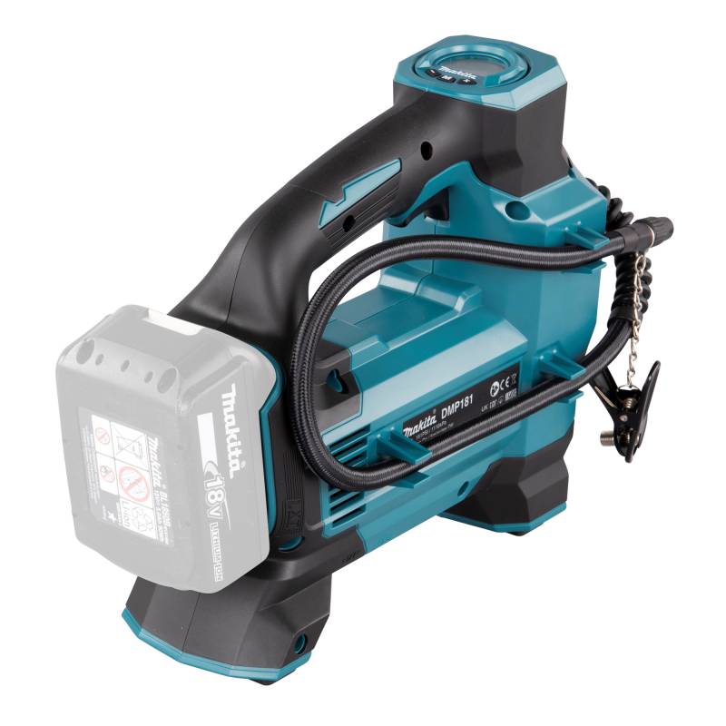 Makita Akku-Kompressor 'DMP181Z' 18 V 11,1 bar 22 l/min, ohne Akku von Makita