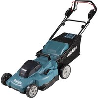 Makita Akku-Rasenmäher 2x18V (ohne Akku, ohne Ladegerät) von Makita