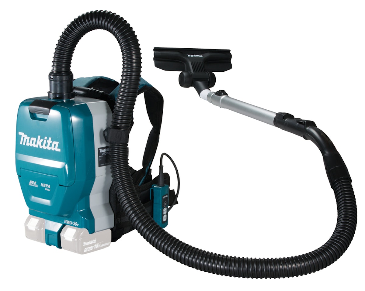 Makita Akku-Rucksackstaubsauger DVC261ZX15 von Makita