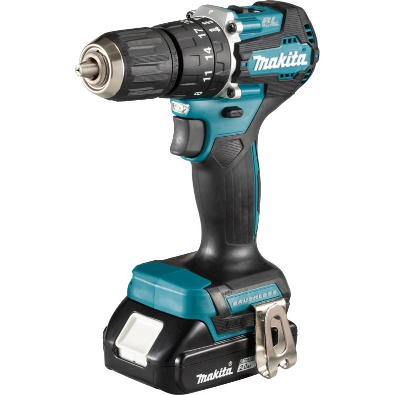 Makita Akku-Schlagbohrschrauber DHP487RAJ inkl. 2 Ah Akkus mit Koffer von Makita