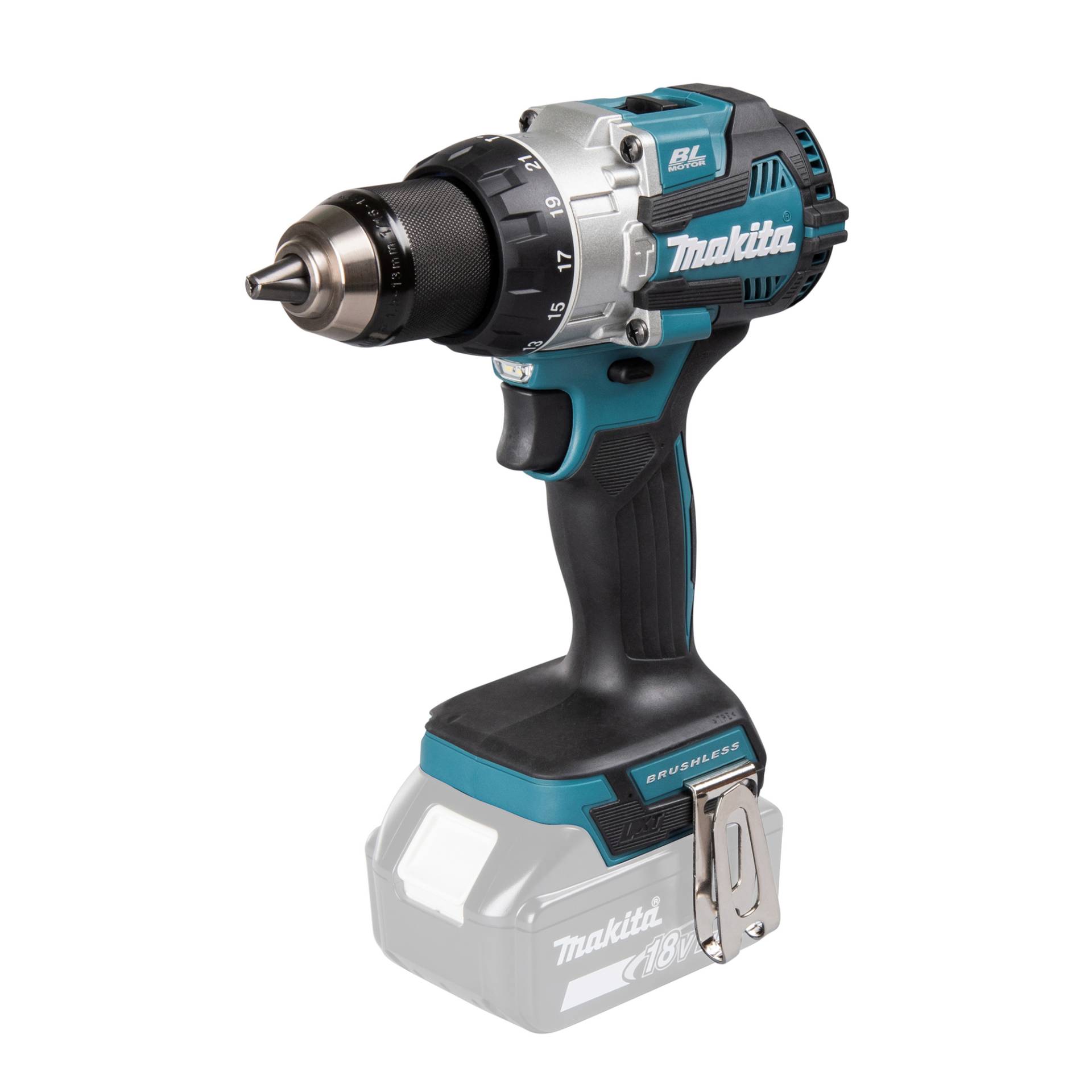 Makita Akku-Schlagbohrschrauber 'DHP489Z' 18 V ohne Akku und Ladegerät Makita Akku-Schlagbohrschrauber 'DHP489Z' 18 V ohne Akku und Ladegerät von Makita