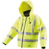 Makita Akku-Thermojacke, gelb Größe 2XL (DCJ206Z2XL) von Makita