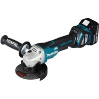 Makita Akku-Winkelschleifer 18 V / 5,0 Ah, 2 Akkus + Ladegerät im MAKPAC DGA515RTJ Makita Akku-Winkelschleifer 18 V / 5,0 Ah, 2 Akkus + Ladegerät im MAKPAC DGA515RTJ von Makita