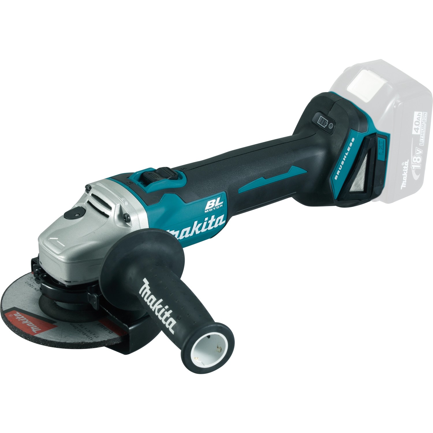 Makita Akku-Winkelschleifer DGA504Z für 18 V Solo von Makita